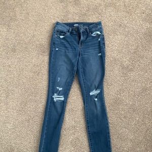 Old navy ripped skinny jeans
